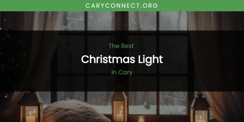The Absolute Best Christmas Light in Cary