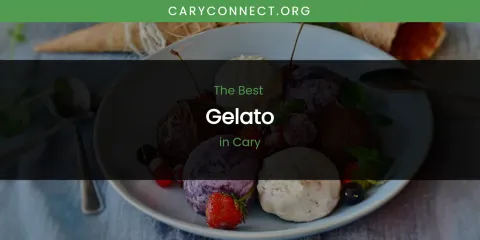 The Absolute Best Gelato in Cary